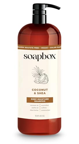 Coconut & Shea Shampoo for Dry Hair (33.8 Fl Oz)
