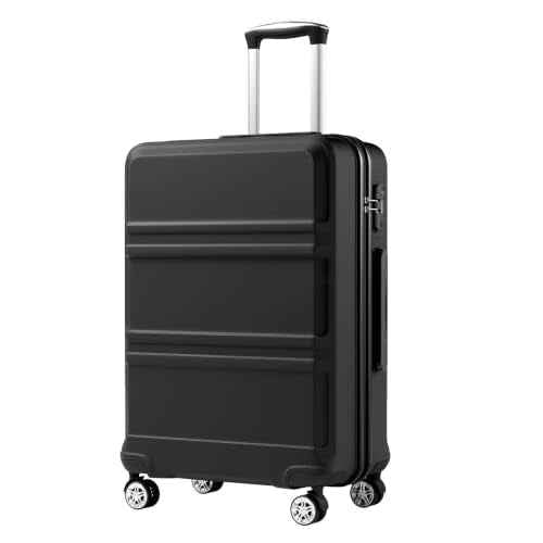 24 Inch Luggage Suitcase with Spinner Wheels TSA Lock