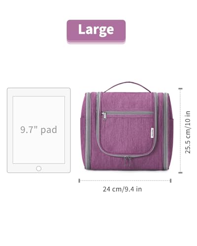 Hanging Toiletry Bag for Women Travel Makeup Bag Organizer Toiletries Bag for Cosmetics Essentials Accessories