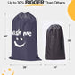 2 Pack XL Wash Me Travel Laundry Bag