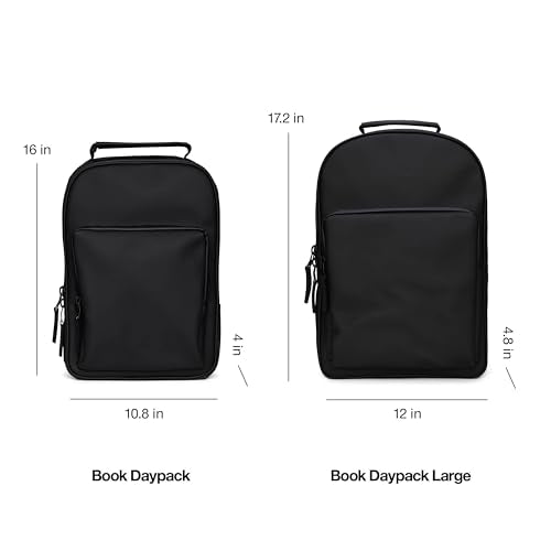Book Daypack Green Waterproof Laptop Backpack for Men and Women