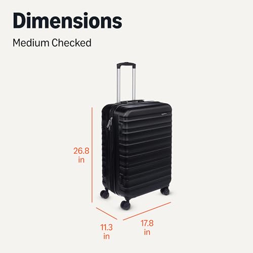 26" Hardside Medium Checked Luggage