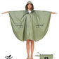 Unisex Rain Poncho Hooded Waterproof Raincoat for Adults Women