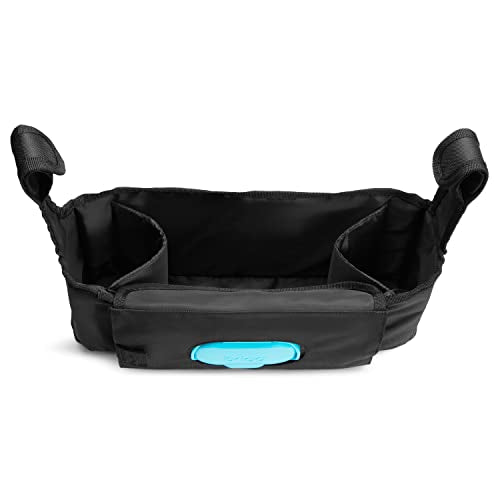 Stroller Organizer with Cup Holders and Wet Wipes Case