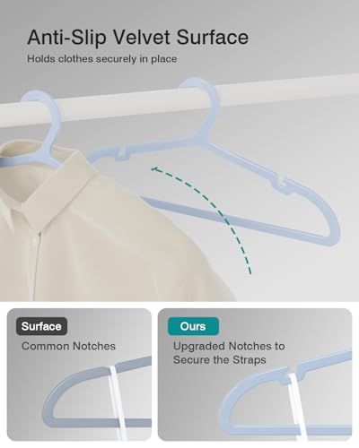 100 Pack Clothes Hangers (100 Count)