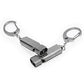 Emergency Whistle 2 Pack with Keychain for Hiking Boating