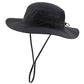 UPF 50+ Sun Protection Hat for Women Ladies Sun Hat Quick Dry Summer Beach Hats Foldable Outdoor Safari Hats Black