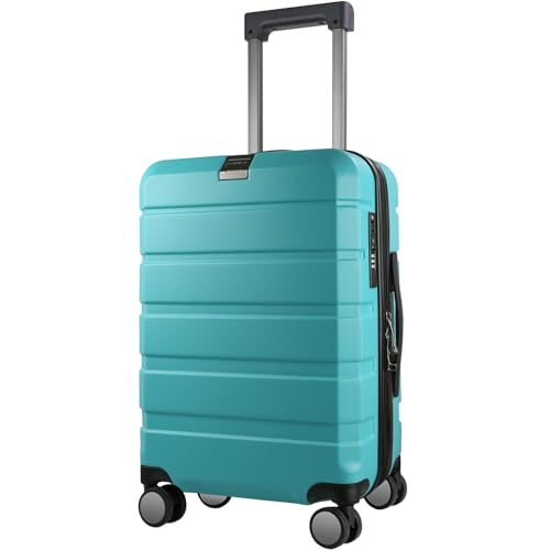 Hardside Expandable Carry On Luggage with Spinner Wheels & Built