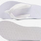 Flip Flops for Women Arch Support Summer Beach Sandals White Size 7