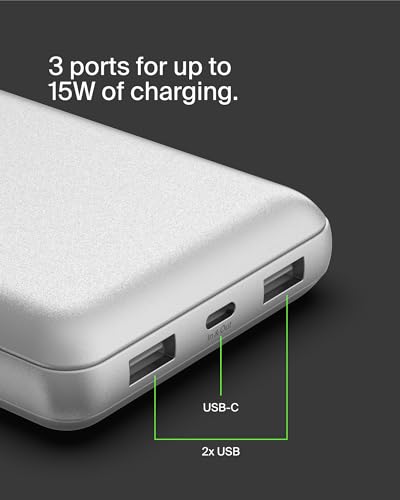 20000mAh 15W 3 Port Power Bank