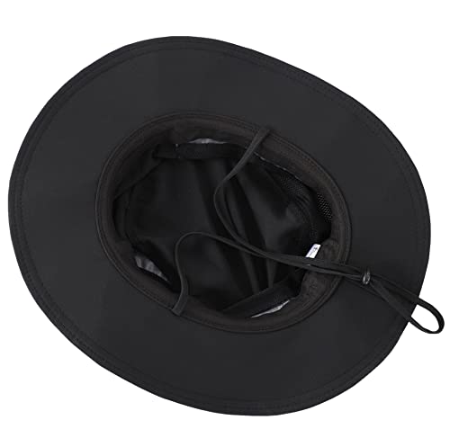 UPF 50+ Sun Protection Hat for Women Ladies Sun Hat Quick Dry Summer Beach Hats Foldable Outdoor Safari Hats Black