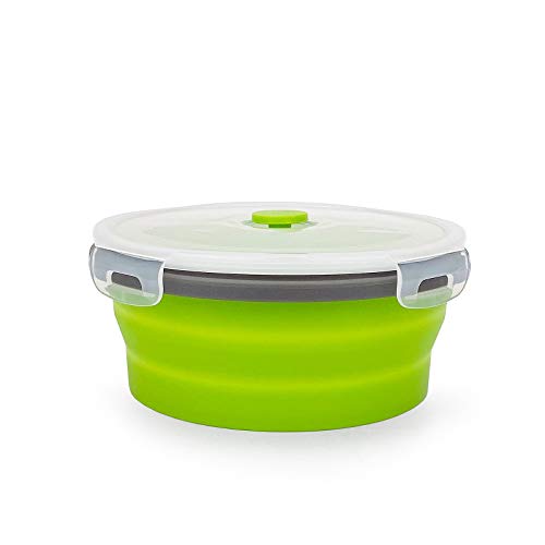 1200ml Large Collapsible Meal Prep Containers (3 Count)