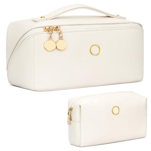 Initial Makeup Bag Personalized Gift for Women Teen Girls