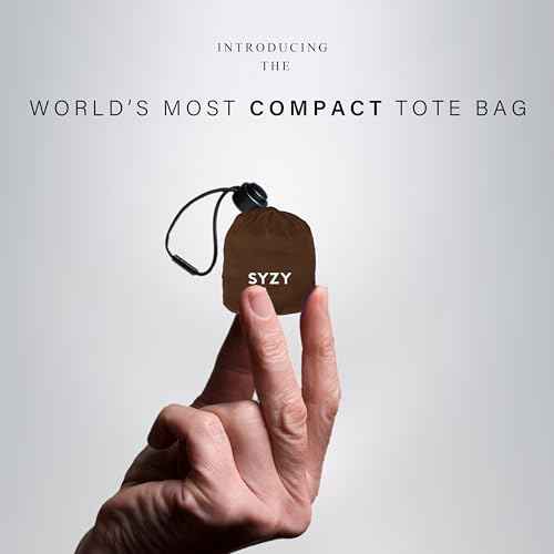 World's Most Compact Travel Tote Bag Portable Shopping Beach Market Bag