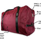 Odor Sealing Large Duffle Bag with Lockable Zipper for Travel Protection