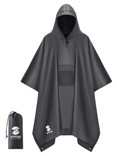 Double Layer Rain Poncho