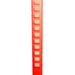 100pcs Reusable Blank Plastic Tags Ties Key Tags 1.45"*2.48" Serrated Tension Sealing Strap with Large Label Plastic Tie Mark Label Waterproof Hang Sign Write on Tag (Red, 100pcs)