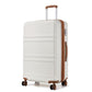 28 Inch Luggage Expandable Suitcase with Spinner Wheels TSA Lock