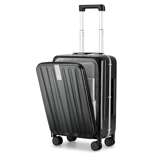 20 Inch Carry On Luggage Hard Shell Suitcases with Wheels Luggage Suitcase Travel Luggage for Women Men Rolling Luggage Bags for Business Trip Weekender