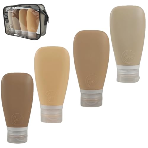 Travel Bottles for Toiletries (4 Count)