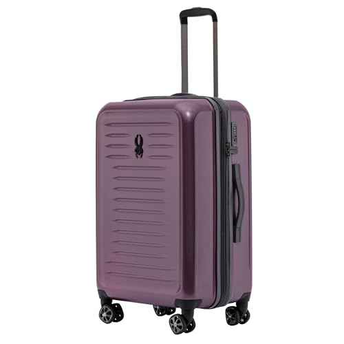 Rails 25 Inch Expandable Hardside Checked Suitcase with 360° Spinner Wheels