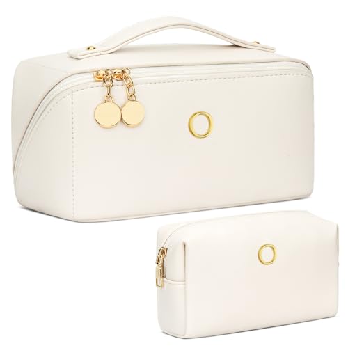 Initial Makeup Bag Personalized Gift for Women Teen Girls