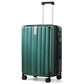 24 Inch Expandable Medium Checked Luggage with 8 Spinner Wheels
