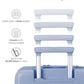 Expandable Top Opening 28 Inch Checked Luggage with Spinner Wheels