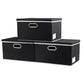 Storage Boxes with Lids [3 (3 Count)