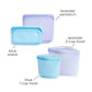 Premium Reusable Silicone Food Storage Bags (4 Count)
