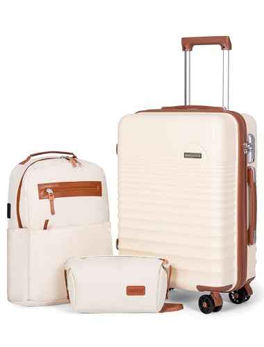 Carry On Luggage 22x14x9 Airline Approved Suitcase with Wheels