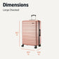 30" Hardside Large Checked Luggage