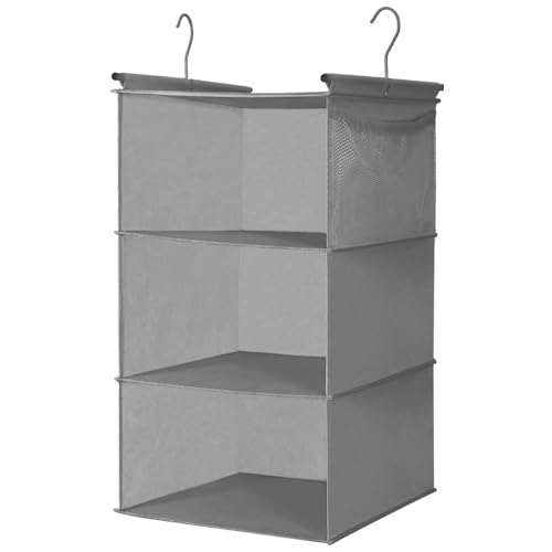 3 Tier Shelf Hanging Closet Organizer (3 Shelves)