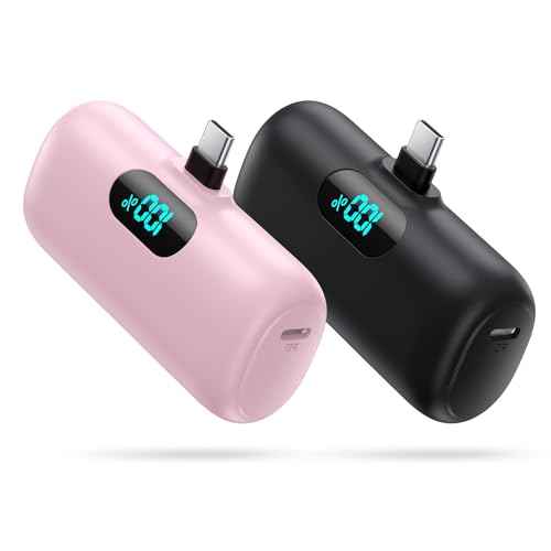 2 Pack]Portable Charger Power Bank for iPhone 17
