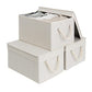Storage Bins with Lids (3 Count)