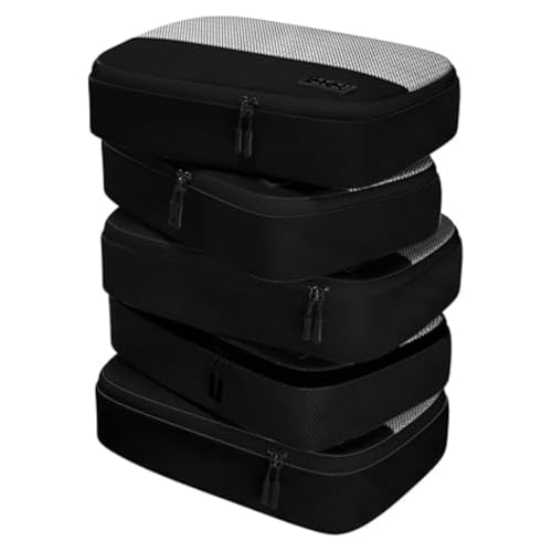Medium Packing Cubes for Travel (5 Count)