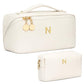 Initial Makeup Bag Personalized Gift for Women Teen Girls