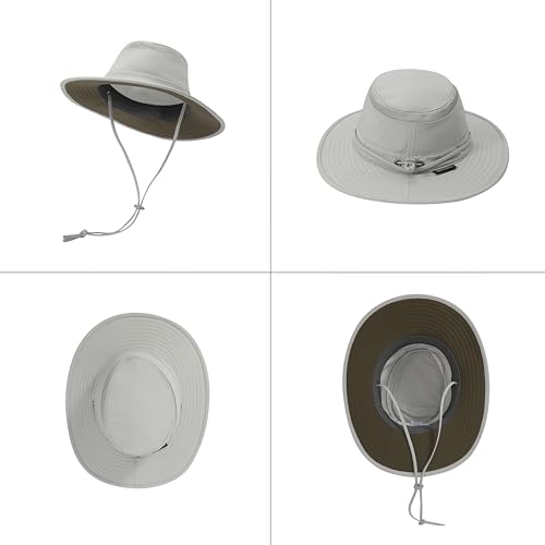 Cimarron Safari Sun Hat with Wide Brim for Outdoor Fishing Hiking