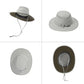 Cimarron Safari Sun Hat with Wide Brim for Outdoor Fishing Hiking