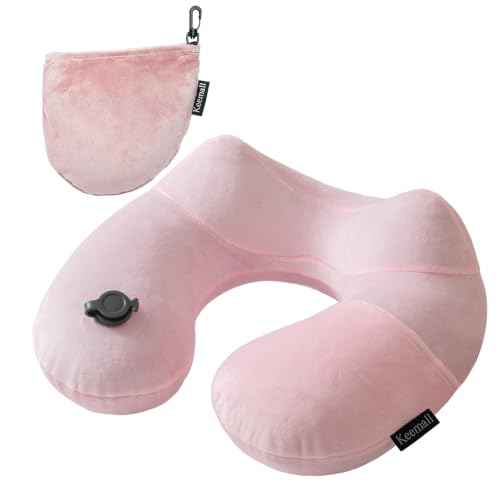 Inflatable Travel Neck & Shoulder Pillow for Airplanes&Long Trips