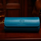 Genuine Napa Leather Watch Roll Travel Case for 3 Watches