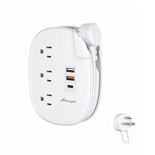 PD20W USB C Travel Power Strip