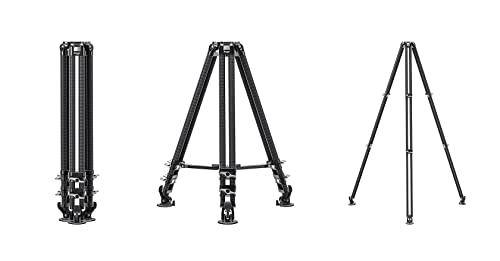 LVC 193C Carbon Fiber Twin Leg Video Tripod+BV