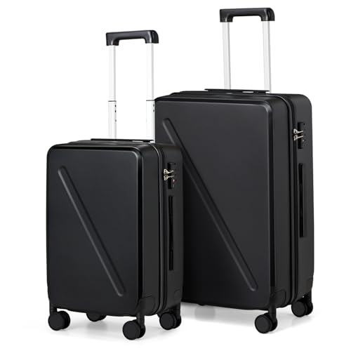 2 Piece Luggage Sets With Spinner Wheels (2 Count)