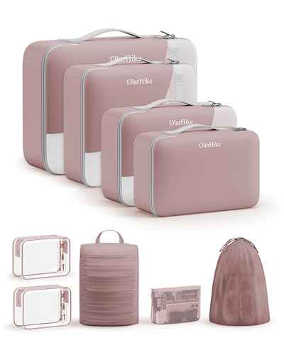 9 Set Packing Cubes for Travel (9 Count)