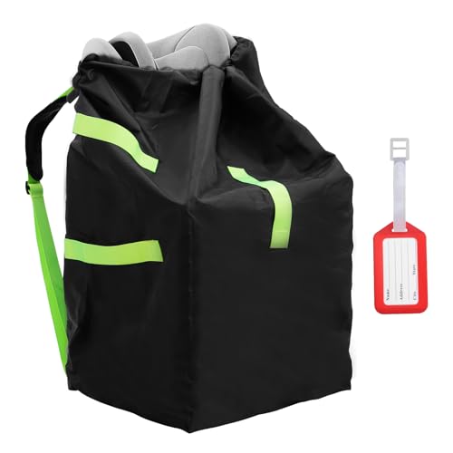 Waterproof Car Seat Travel Bag with Backpack Straps