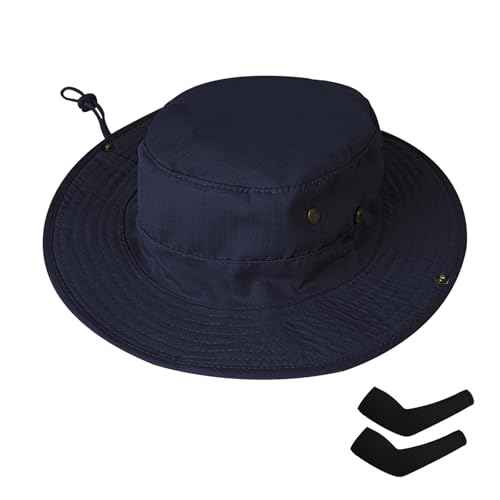 Sun Hats for Men Women Safari Hat Foldable Fishing Hat UPF 50+ Bucket Hat