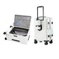 24 Inch Expandable Carry On Luggage with Cup Holder