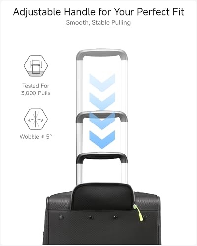 Expandable Softside Carry On Suitcase