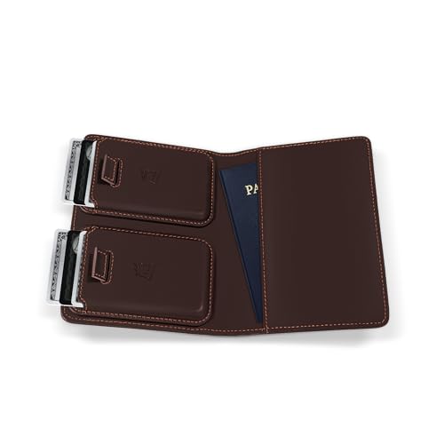 Passport Wallet with AirTag Holder